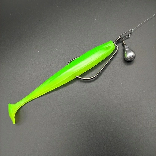 Крючок офсетный  Рыболовная империя Fish_Emp OFFSET Size 4 0 Никель 5шт