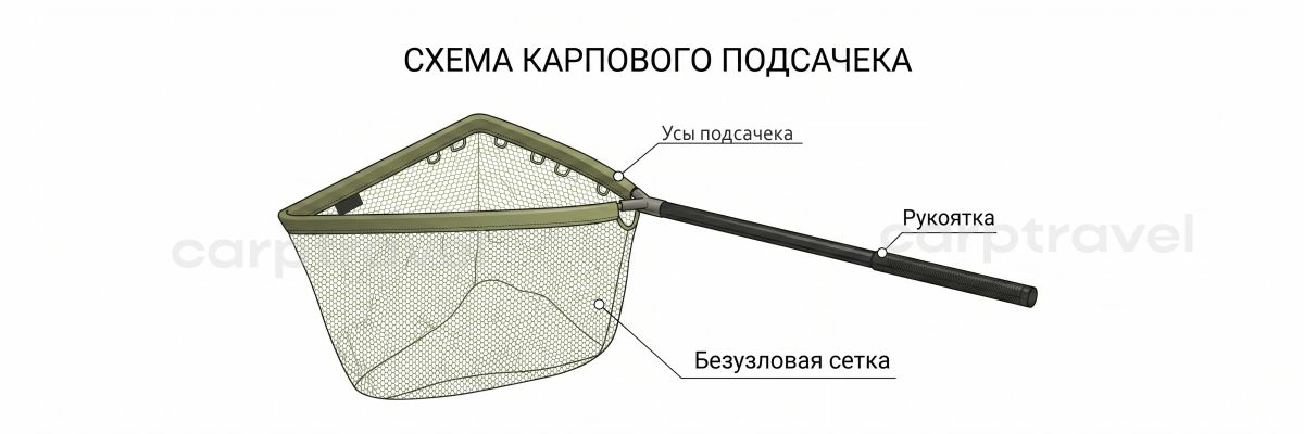 Три ключевых элемента подсака, от которых зависит сохранность трофея