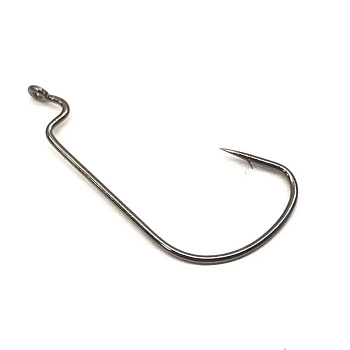 Крючок офсетный Рыболовная империя Fish_Emp OFFSET Size 4 Никель 5шт