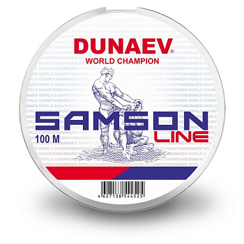 Леска Dunaev Samson  100м 2,00кг/0,14мм (Прозрачный) 