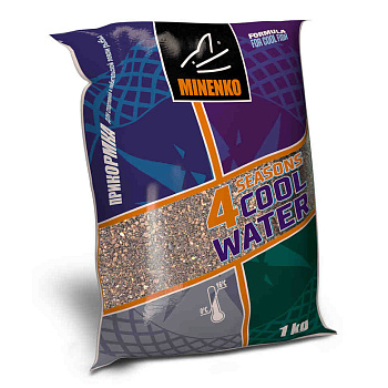 Прикормка зимняя Minenko Cool Water 4 Season Universal 1 кг (Универсальная) 