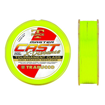 Леска Trabucco T-Force XPS Master Cast X-Distance  1200м 15,79кг/0,355мм (флюоресцентный жёлтый) 