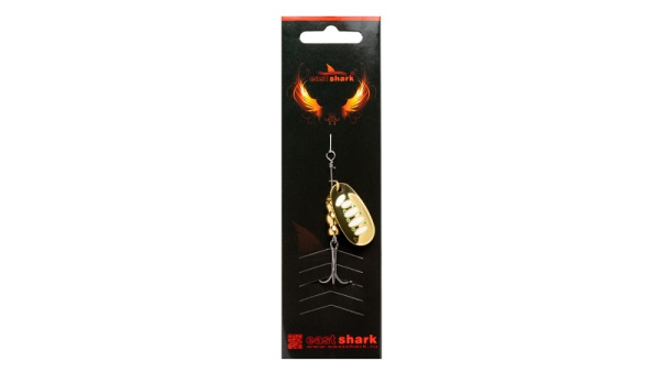 Вращающаяся блесна EastShark Screw 4 9 гр color707 латунь